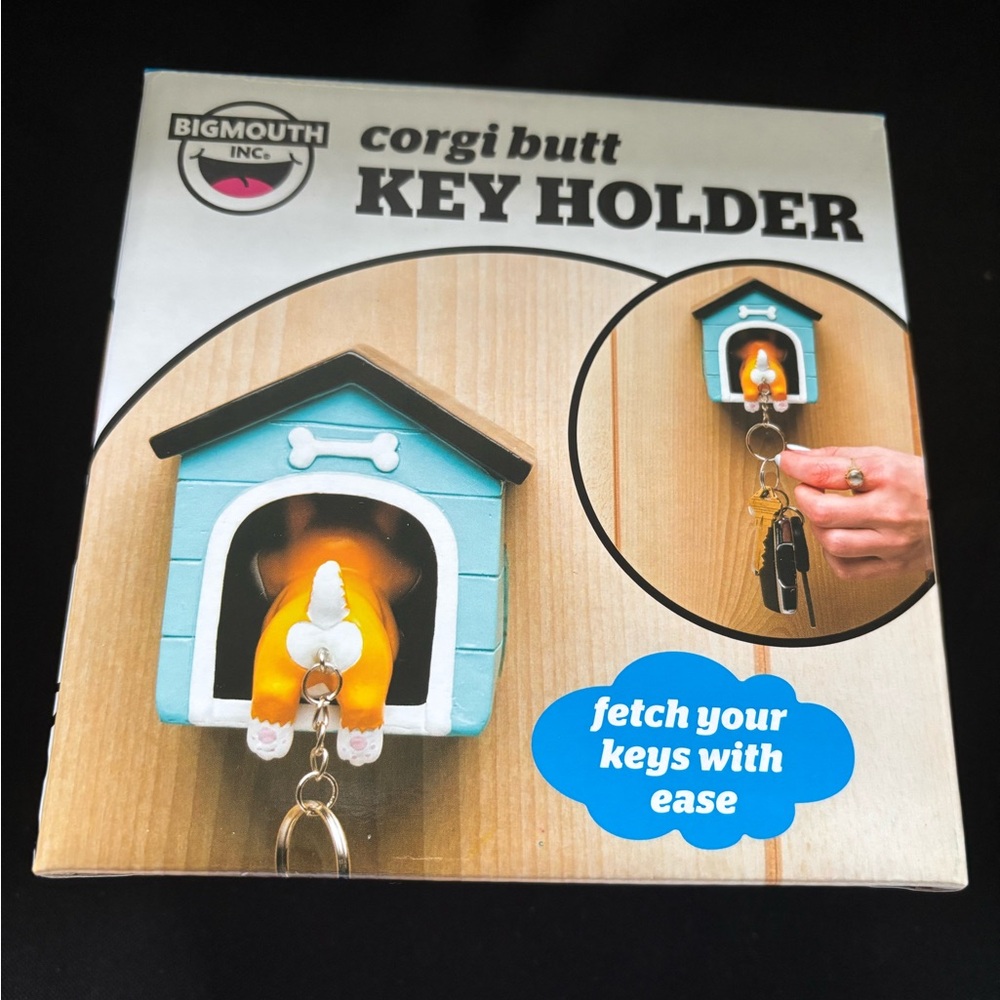 Corgi Butt Key Holder